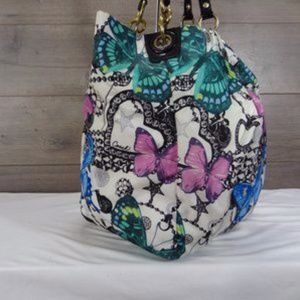 Coach Limited Edition Carley Butterfly Slouch Shoulder Bag